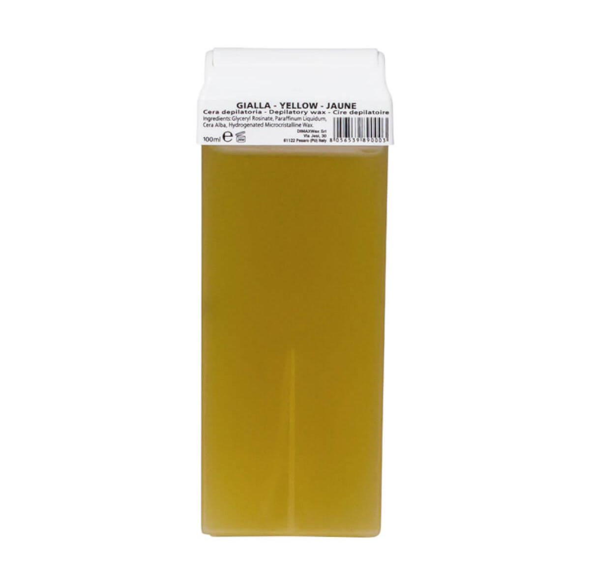 Κερί αποτρίχωσης ρολέτα Κίτρινο Dimax Wax 100ml