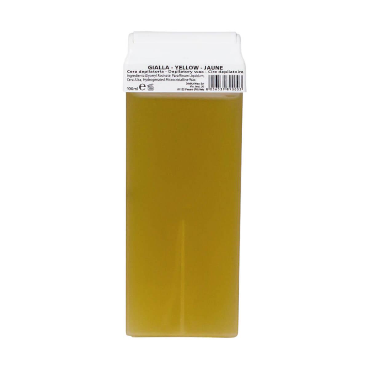 Κερί αποτρίχωσης ρολέτα Κίτρινο Dimax Wax 100ml