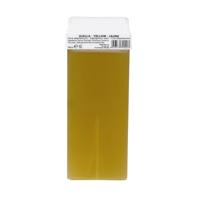 Κερί αποτρίχωσης ρολέτα Κίτρινο Dimax Wax 100ml