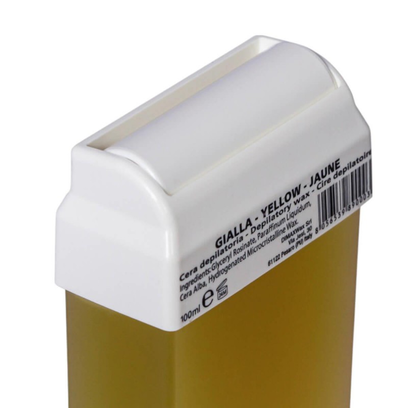 Κερί αποτρίχωσης ρολέτα Κίτρινο Dimax Wax 100ml