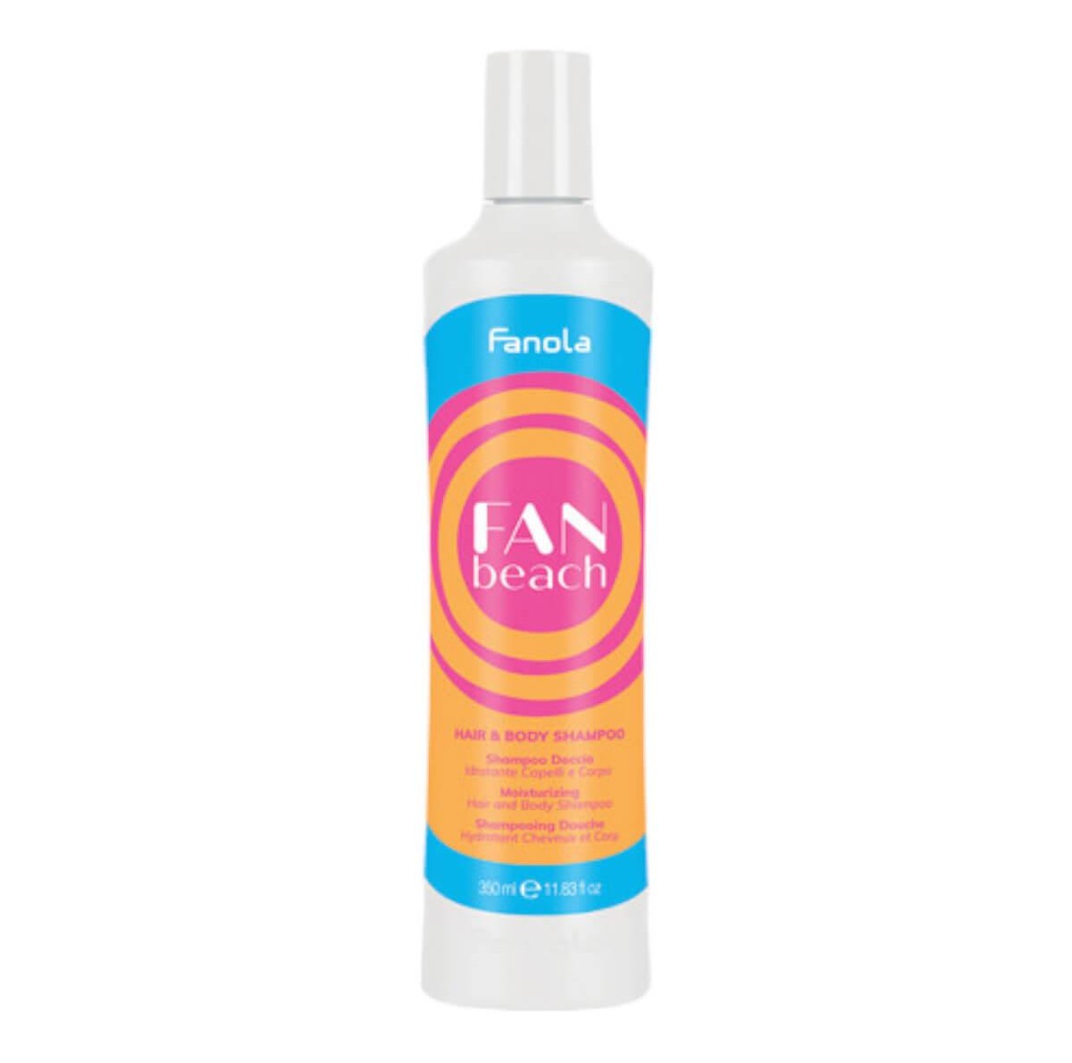 Hair and body shampoo Fanbeach Fanola 350ml