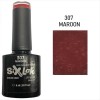 Semi-permanent Varnish SixLak Uv & Led Soak Off 307 Maroon 8ml