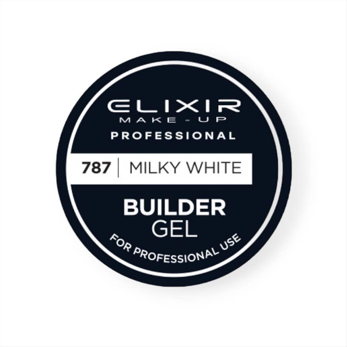 Elixir Builder Gel UV-LED Milky White No787 30gr