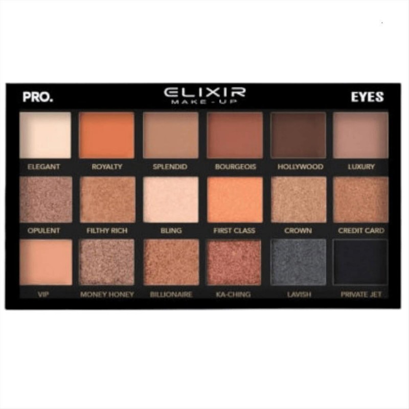 Eyeshadow Palette Elixir Pro No 777A 18 colors