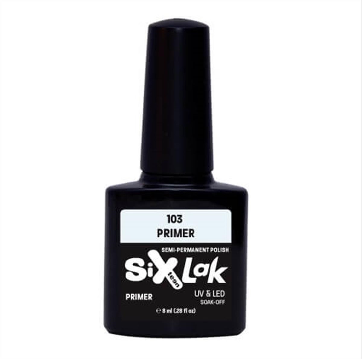 Ημιμόνιμο Βερνίκι SixLak Uv & Led Soak Off No103 Primer 8ml