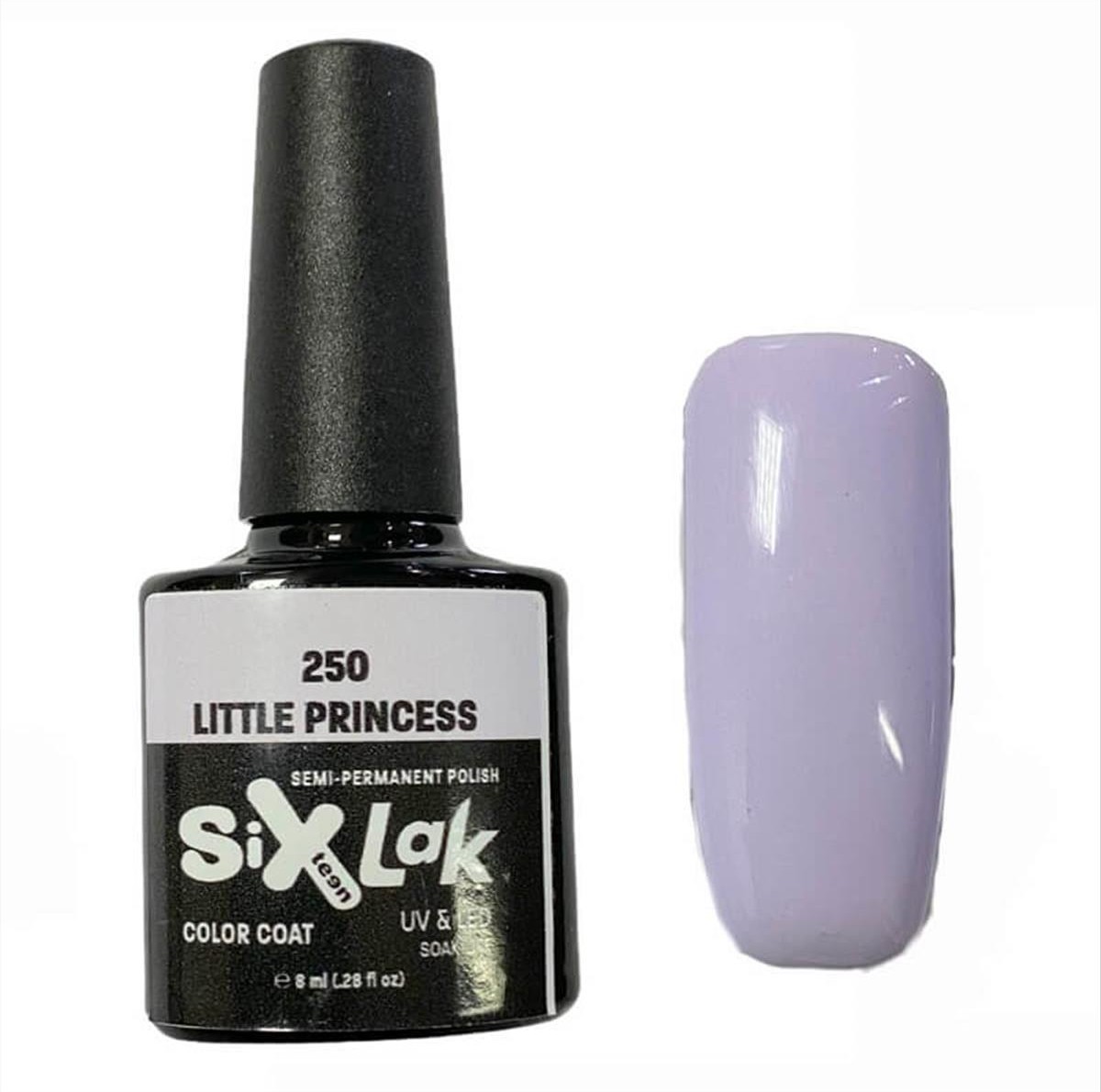 Semi-permanent polish Into the Purple SixLak