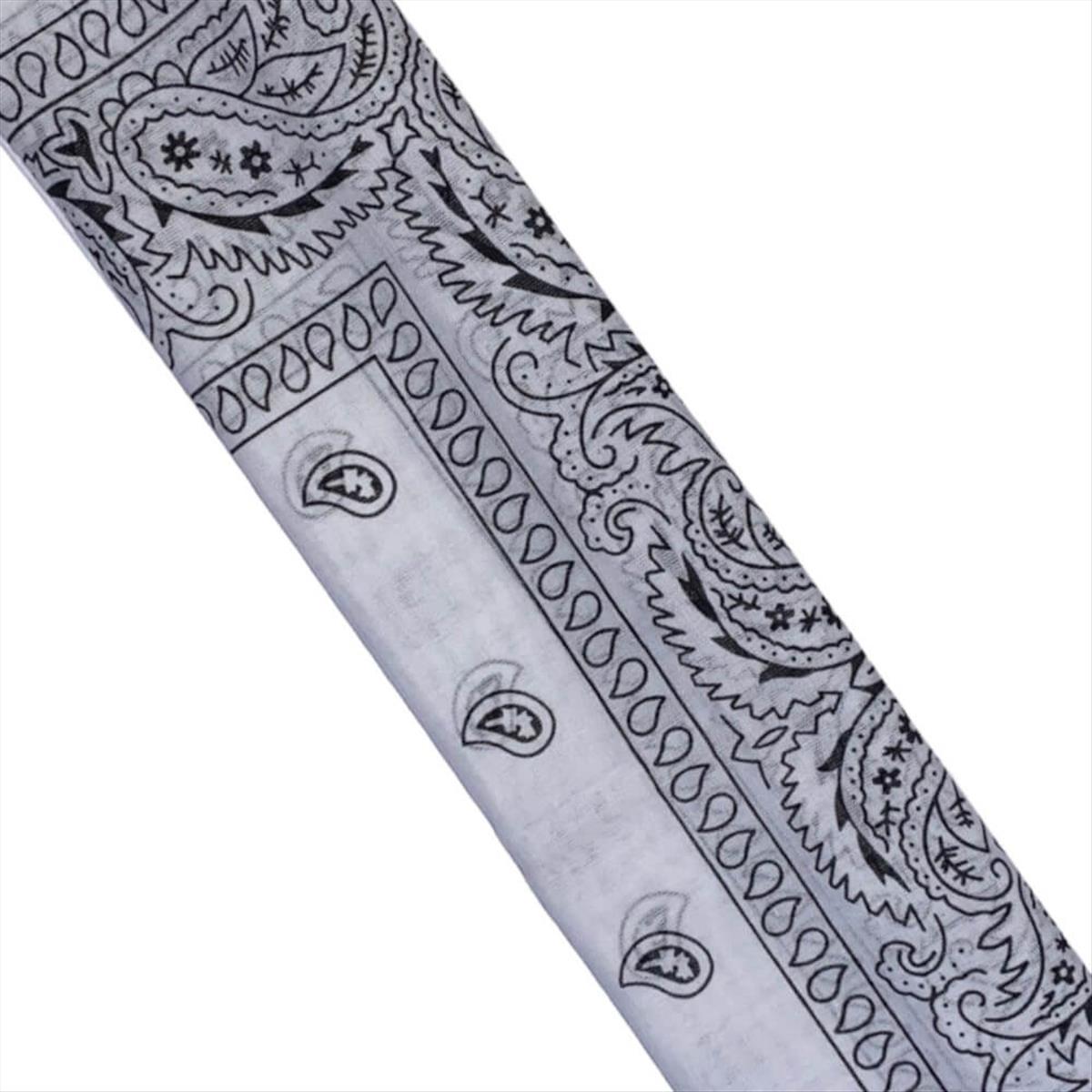 Bandana headband white