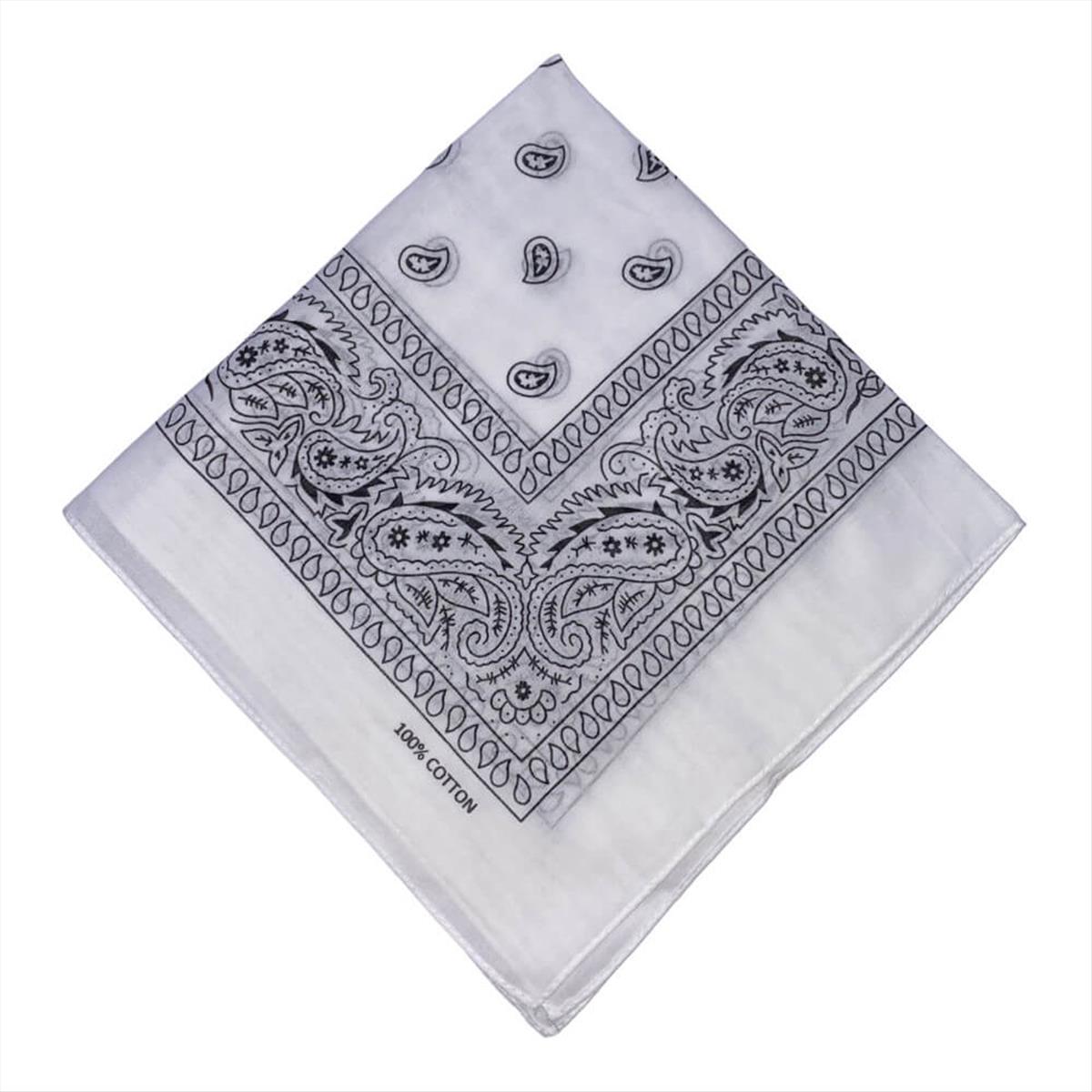 Bandana headband white