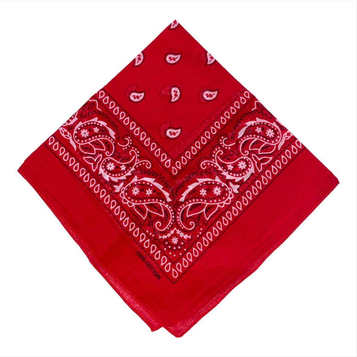 Bandana headband red