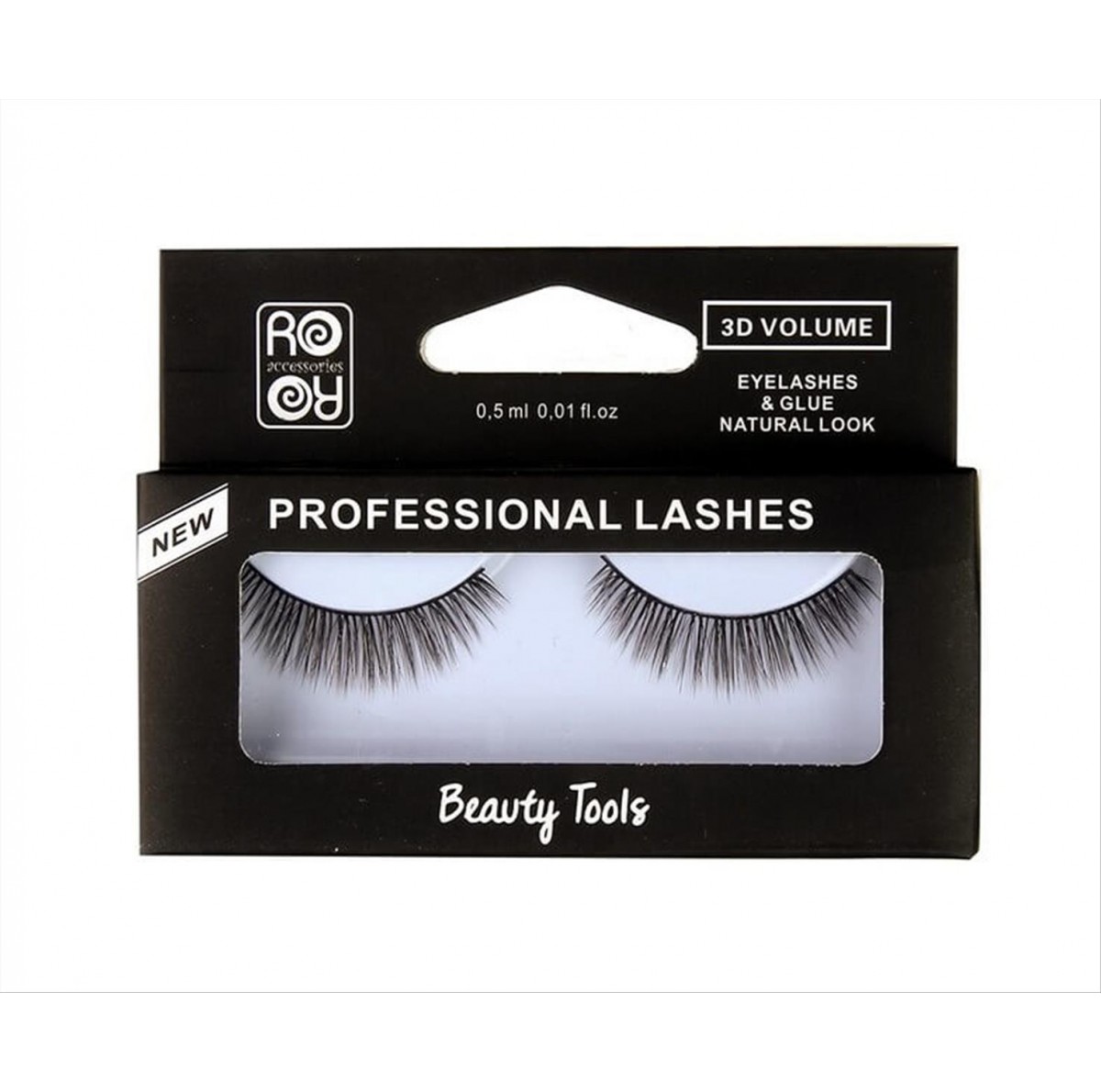 3D RORO eyelashes with glue EY149