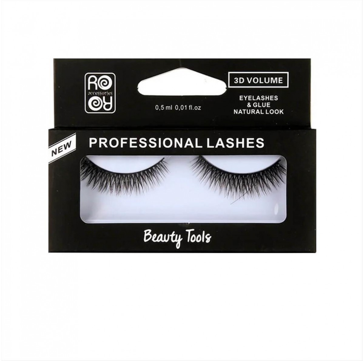 3D RORO eyelashes with glue EY162