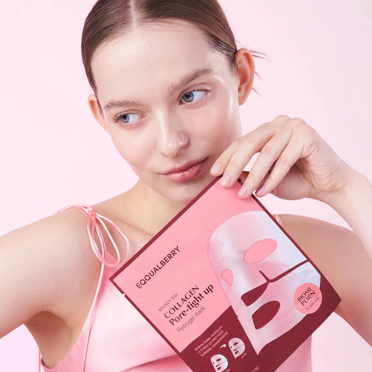 Collagen pore-tight up hydrogel mask 30g Eqqualberry Collagen pore-tight up hydrogel mask 30g Eqqualberry