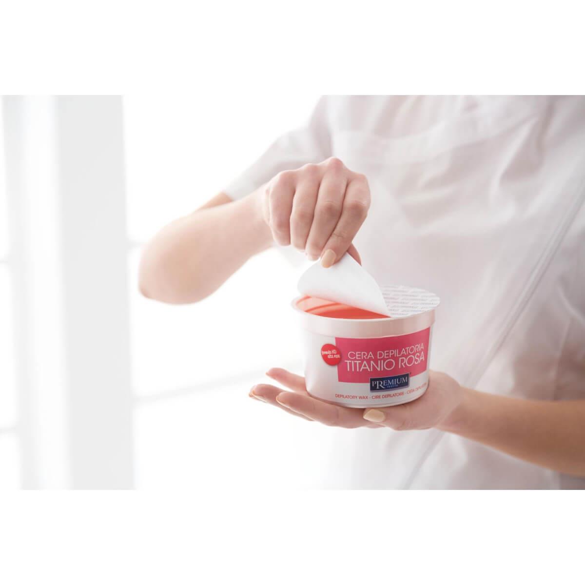 Candle Container Titanio Rosa Xanitalia 350 ml