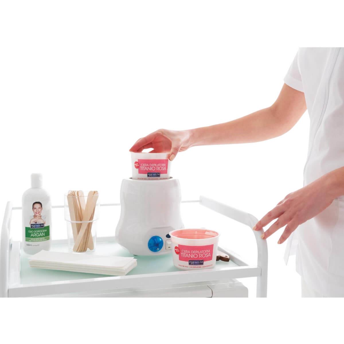 Candle Container Titanio Rosa Xanitalia 350 ml