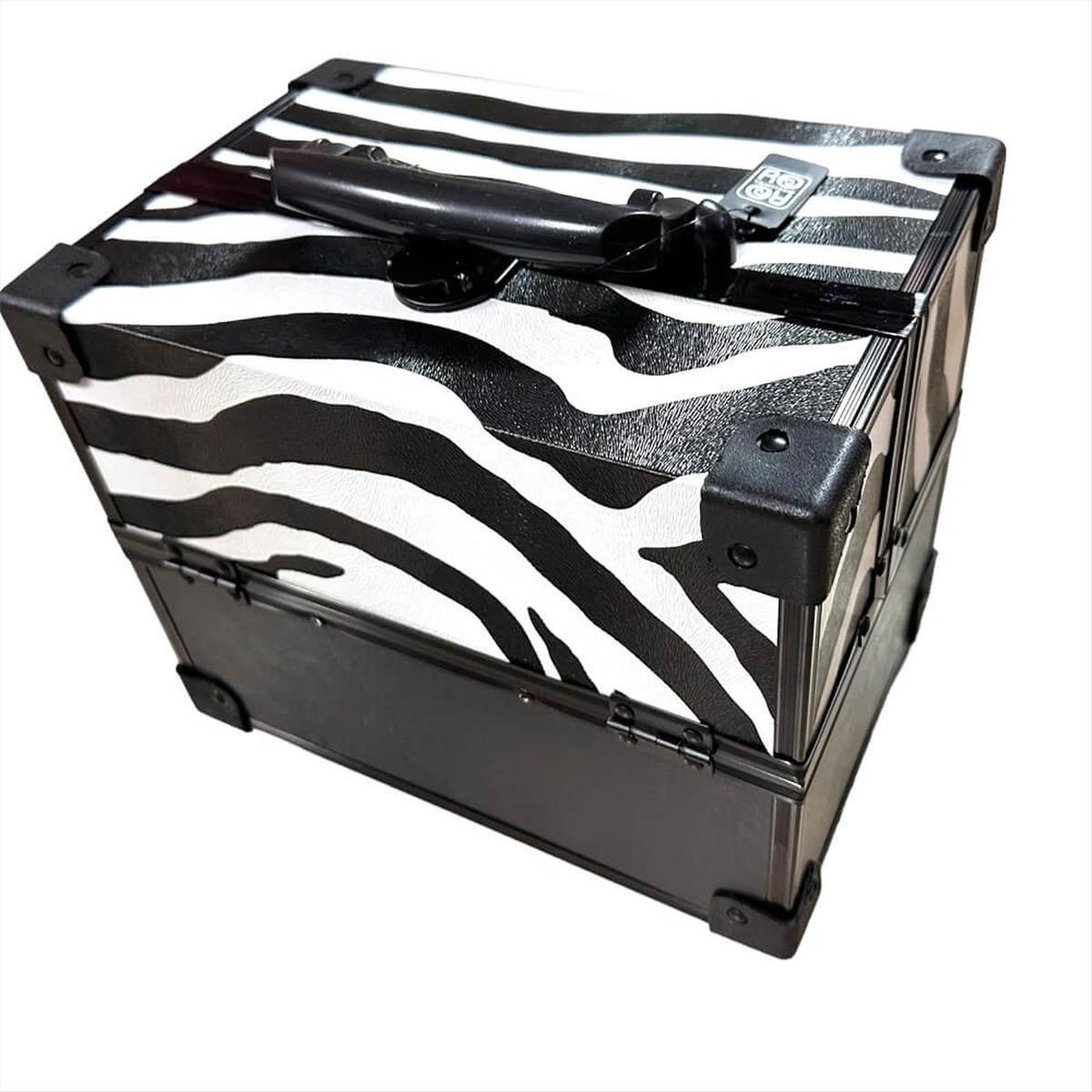 Zebra Print RoRo Cosmetic Case