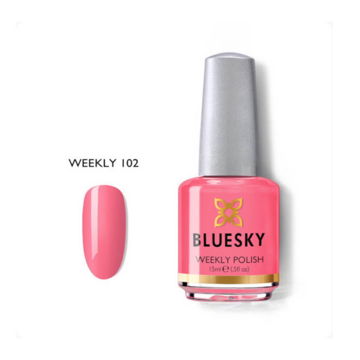 Nail Polish Bluesky Weekly Pink Memory 132 - 15ml Nail Polish Bluesky Weekly Pink Memory 132 - 15ml