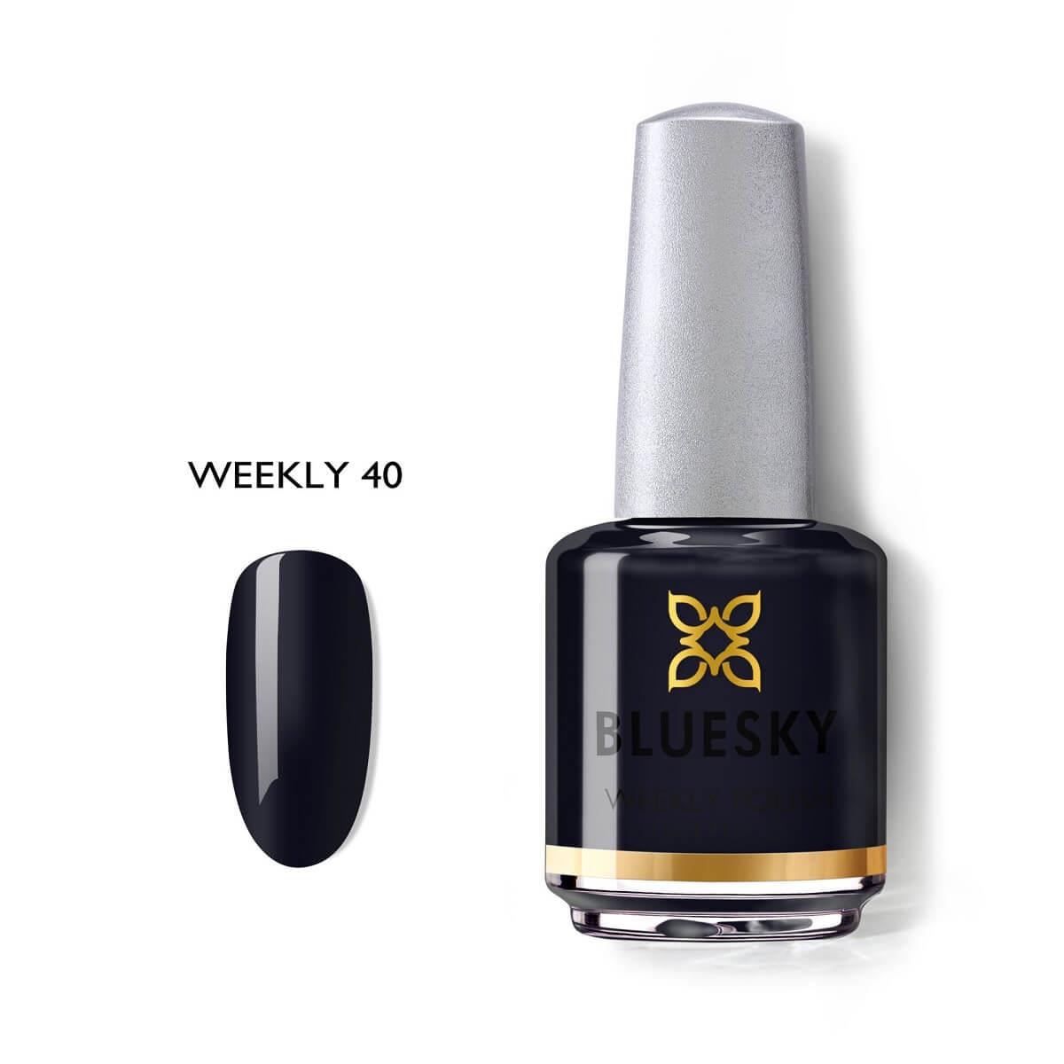 Βερνίκι Νυχιών Bluesky Weekly Fedora 40 - 15ml