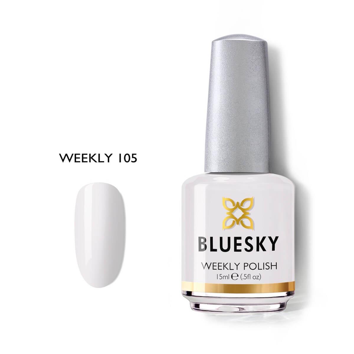 Nail Polish Bluesky Weekly Clear 105 - 15ml Nail Polish Bluesky Weekly Clear 105 - 15ml