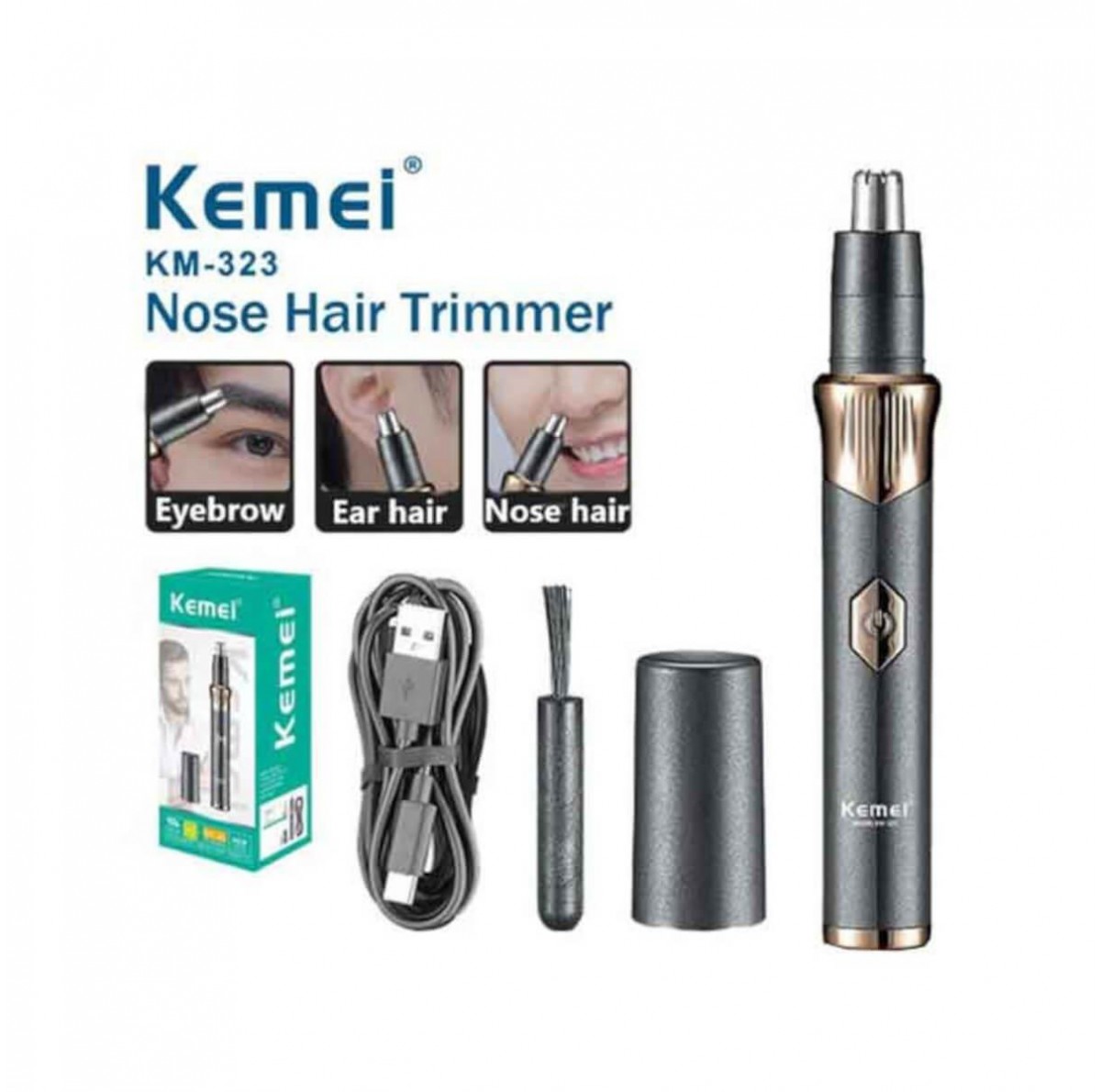 Trimmer Μύτης Kemei KM-323