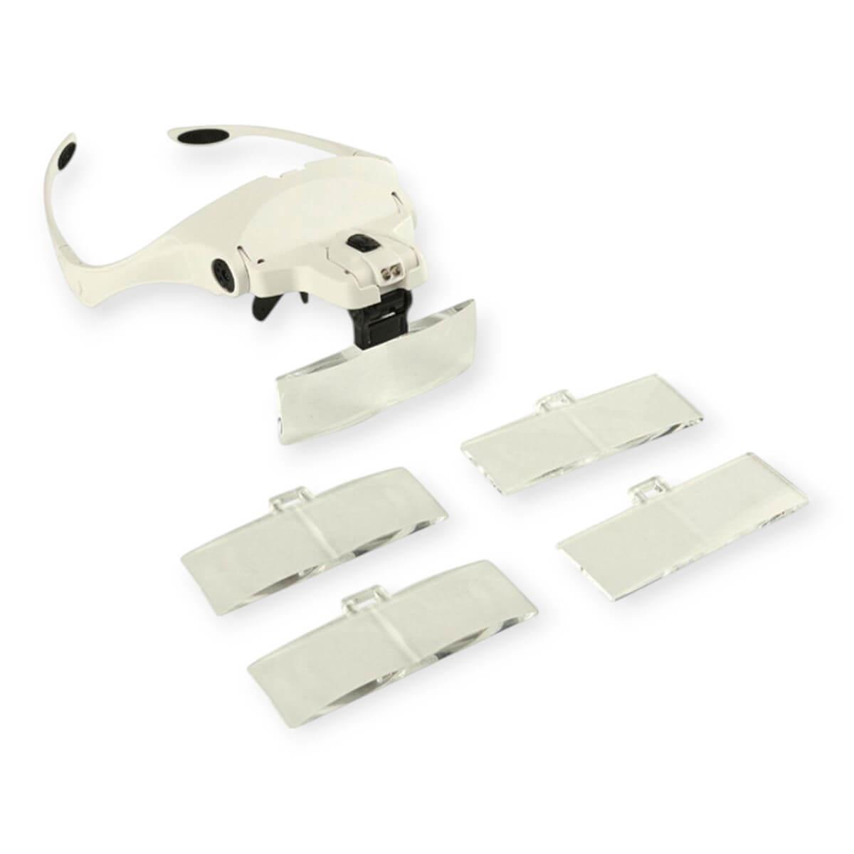 Head Magnifier with 5 lenses and LED Head Magnifier with 5 lenses and LED