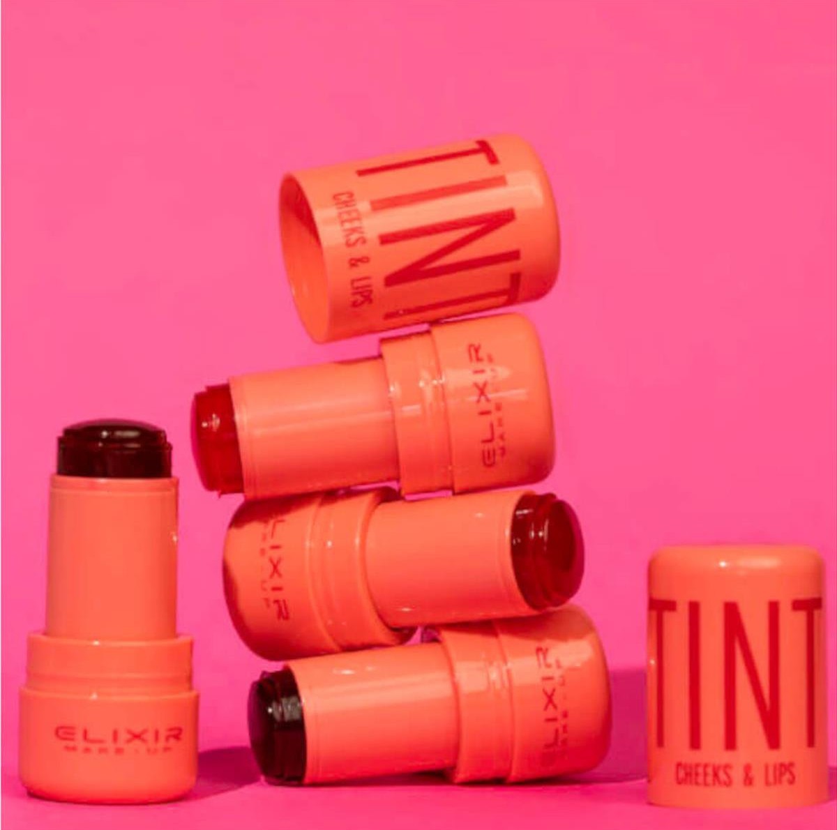 Elixir Jelly Stick Lip & Cheek Tint Ρουζ & Κραγιόν σε Μορφή Ζελέ Στικ
