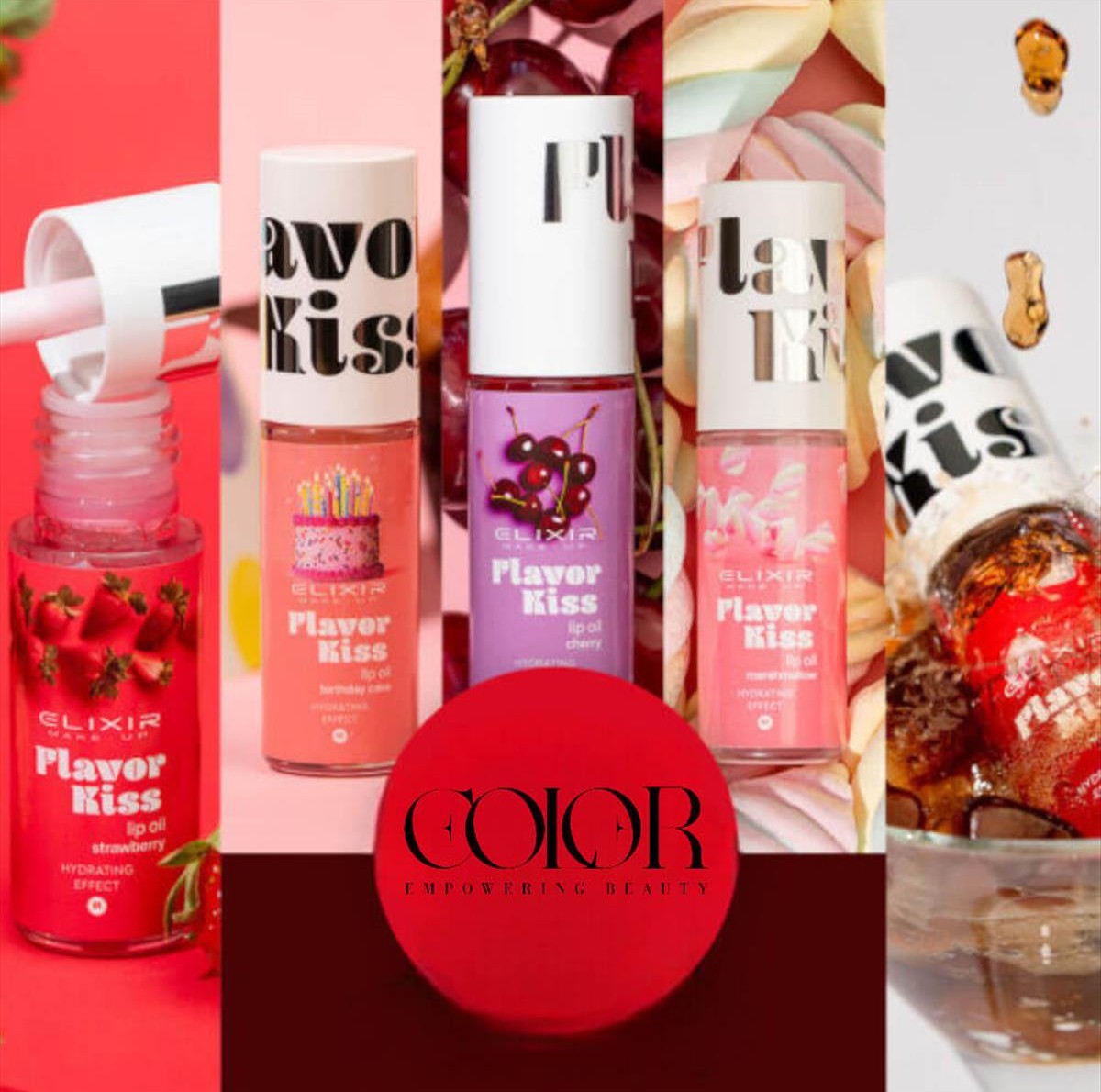 Elixir Flavor Kiss Lip Oil 4gr