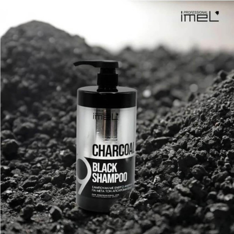 Σαμπουάν Imel Black Charcoal 1000ml