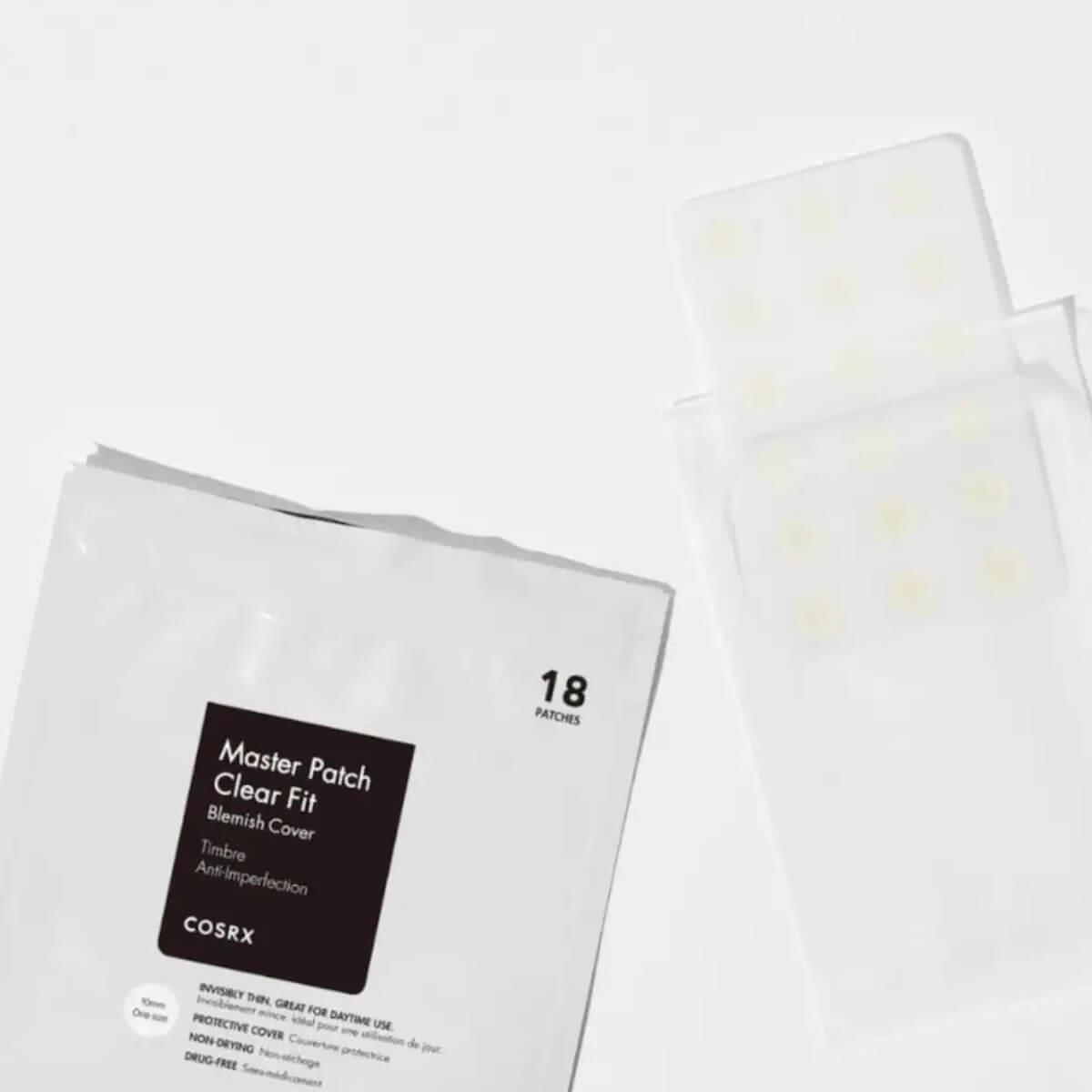 Master patch clear fit blemish cover 18pcs Cosrx