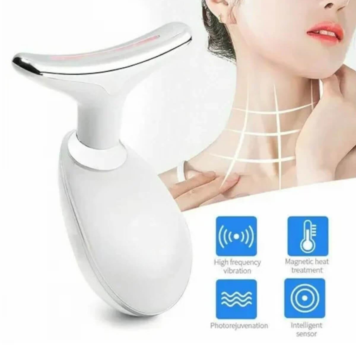 Facial neck rejuvenation device MGE-009-1