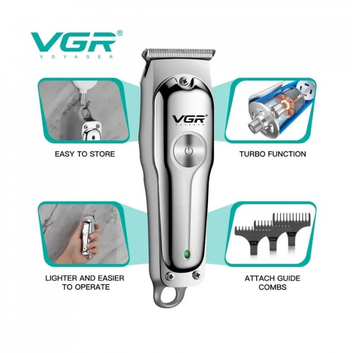 VGR Hair Trimmer V-071