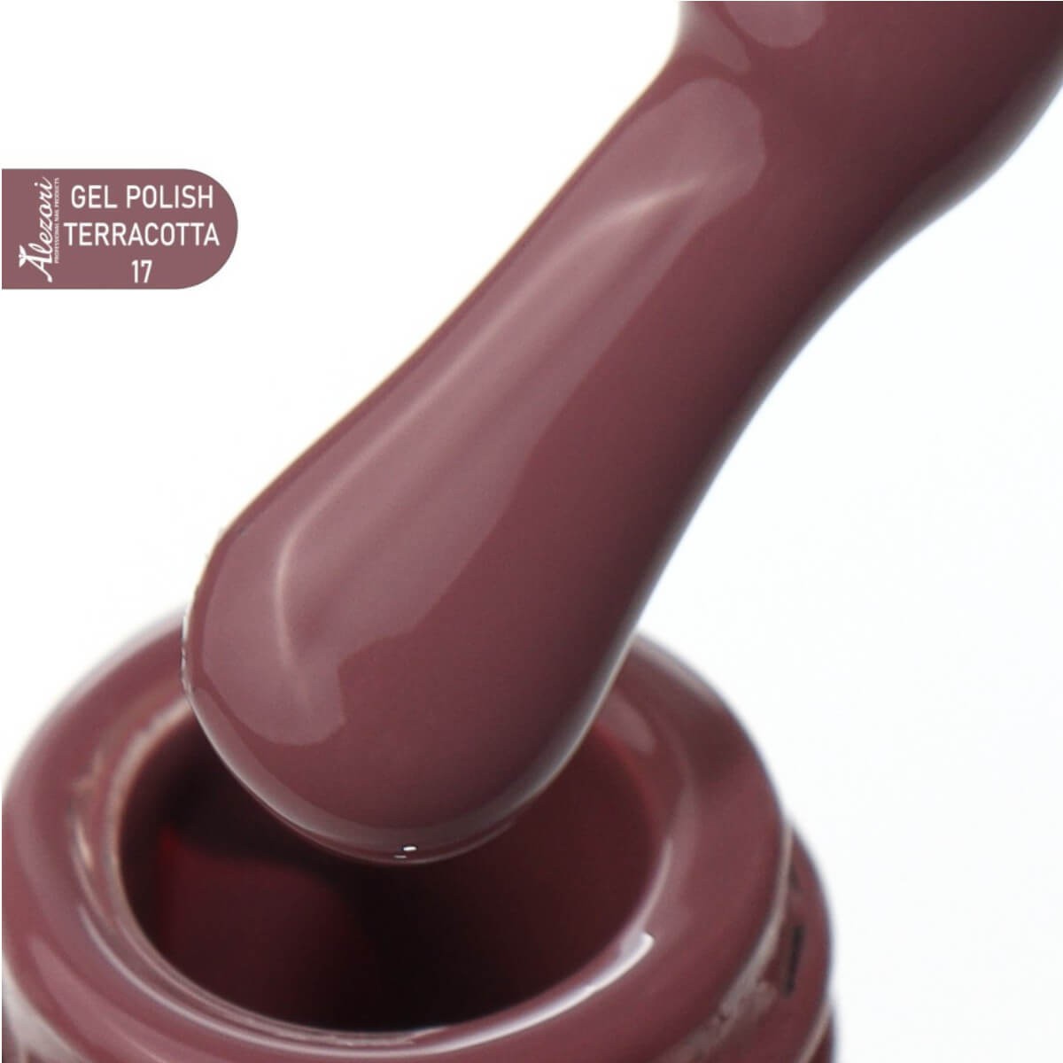 Alezori Semi-Permanent Gel Polish 17 Terracotta 15ml