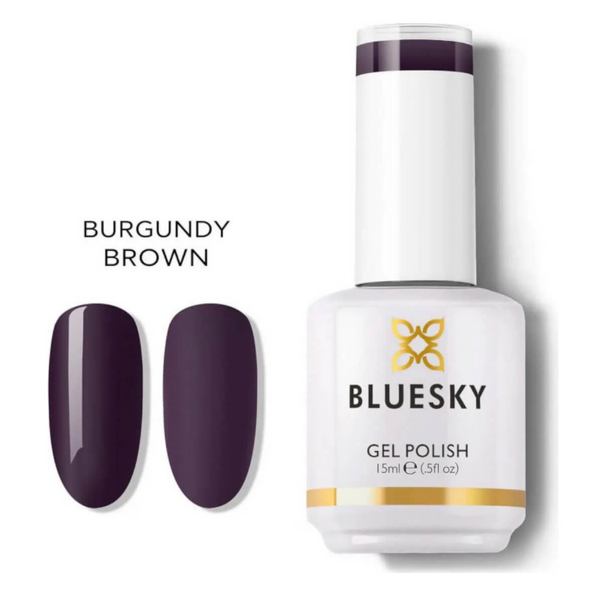 Bluesky Uv Gel Polish Burgundy Brown 15ml