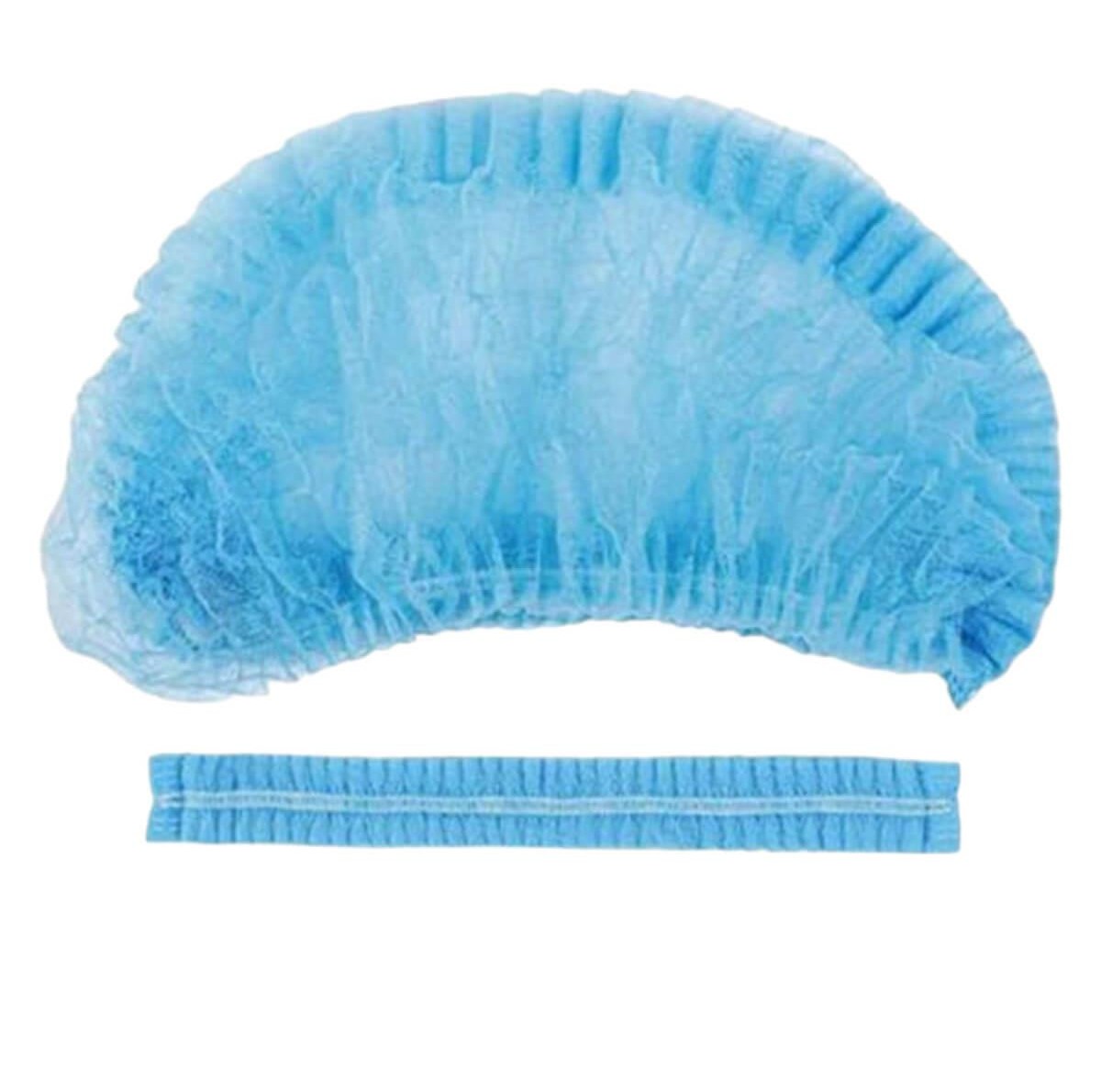 Blue Accordion Disposable Caps (100pcs)