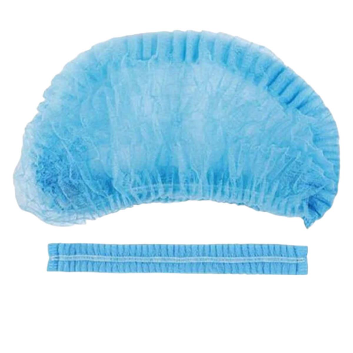 Blue Accordion Disposable Caps (100pcs)