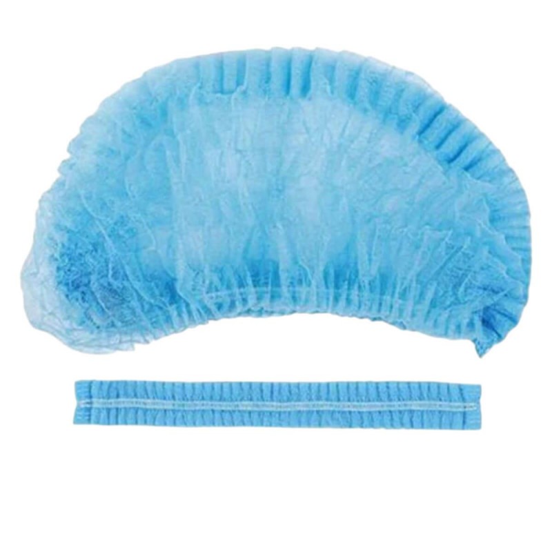 Blue Accordion Disposable Caps (100pcs)