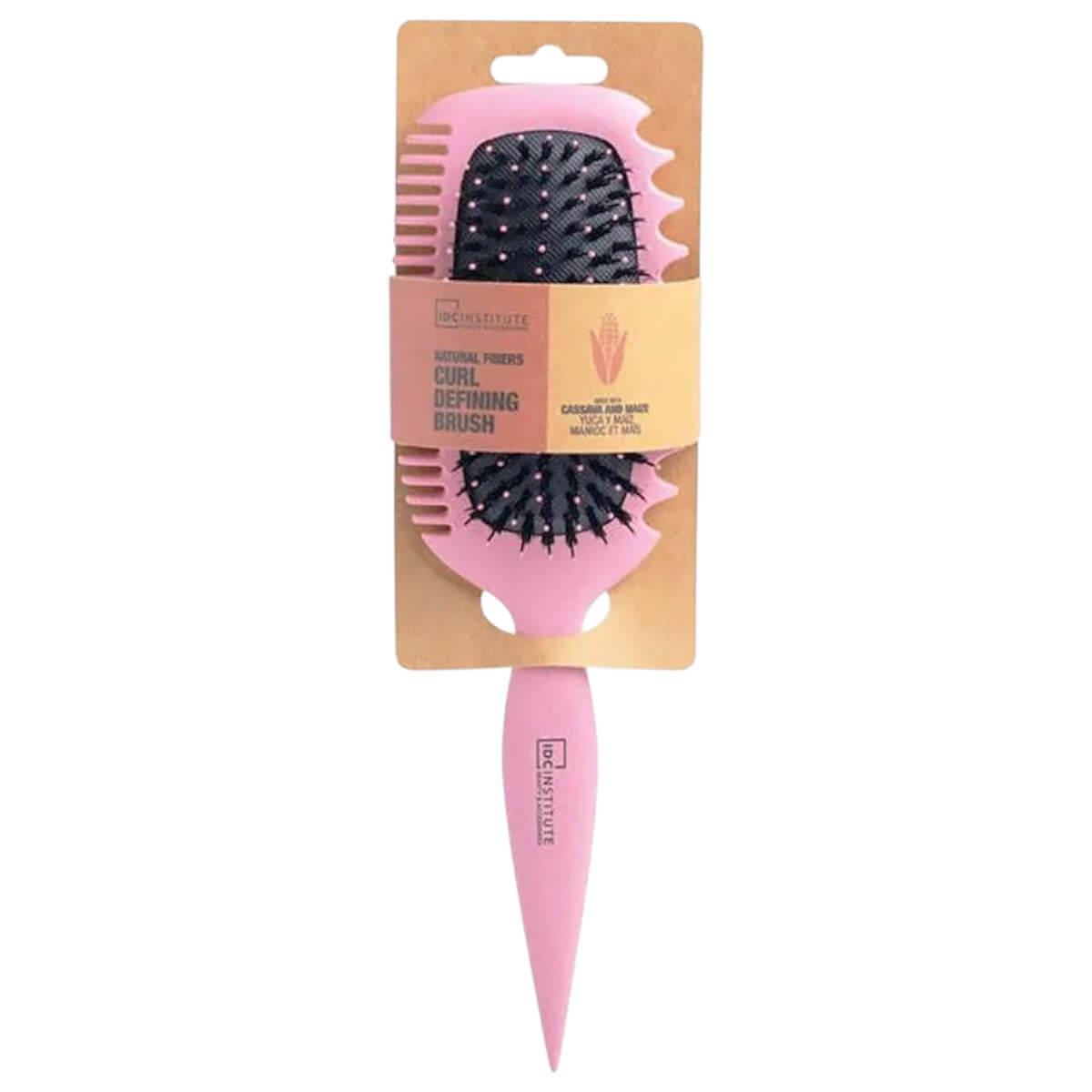 IDC Institute Natural Fibers Curl Defining Brush Pink