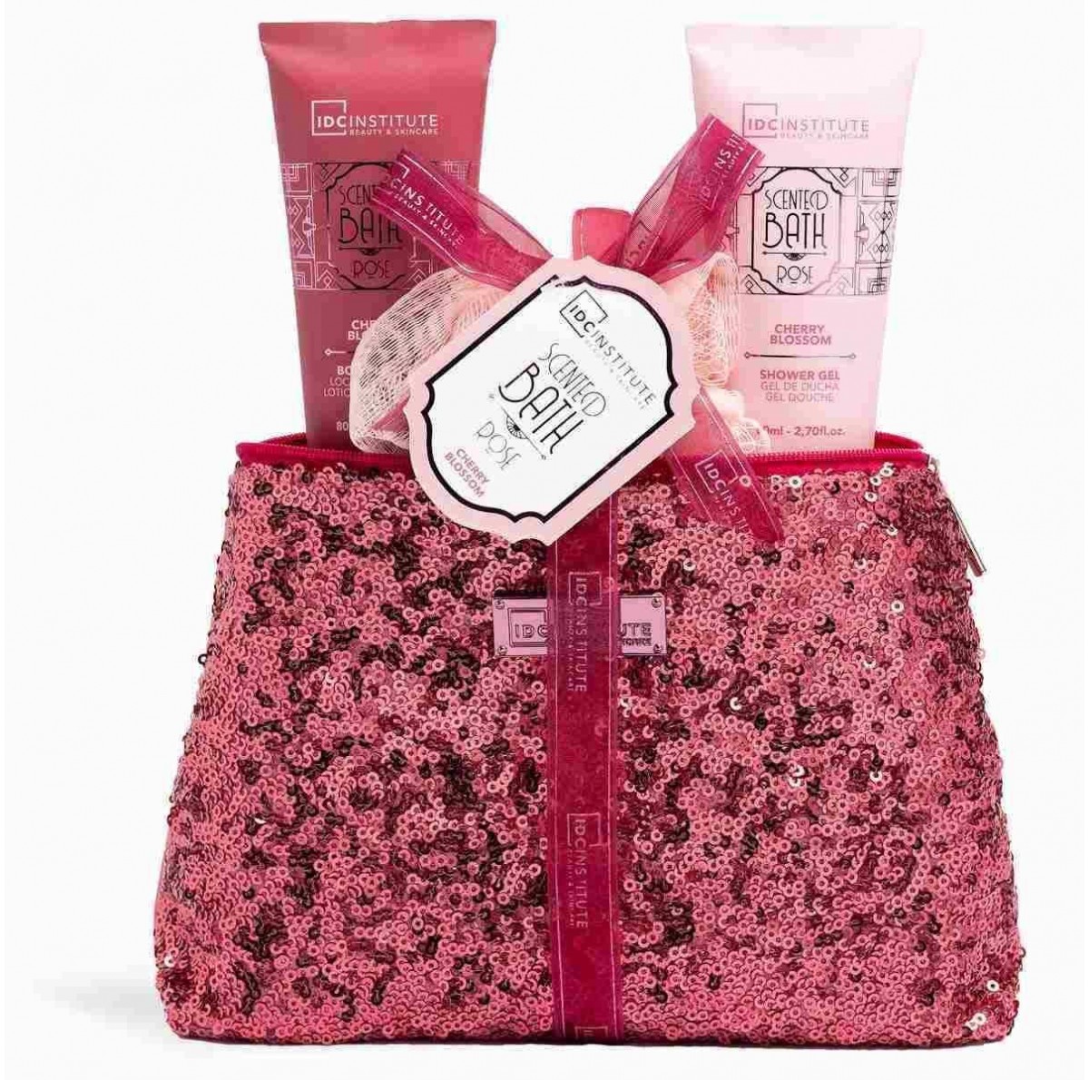 Σετ Μπάνιου Scented Bath Rose Idc Institute 3pcs