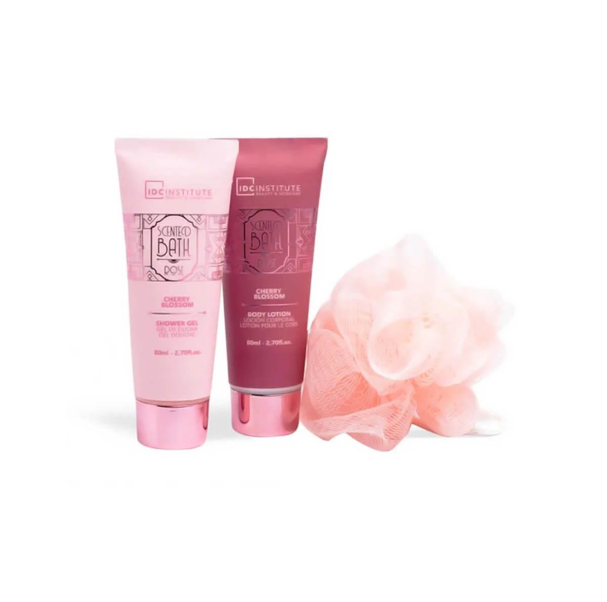 Σετ μπάνιου scented bath rose cherry blossom Idc Institute