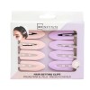 IDC Institute Hair Setting Clips Salmon and Purple Hair Clip Set 8pcs