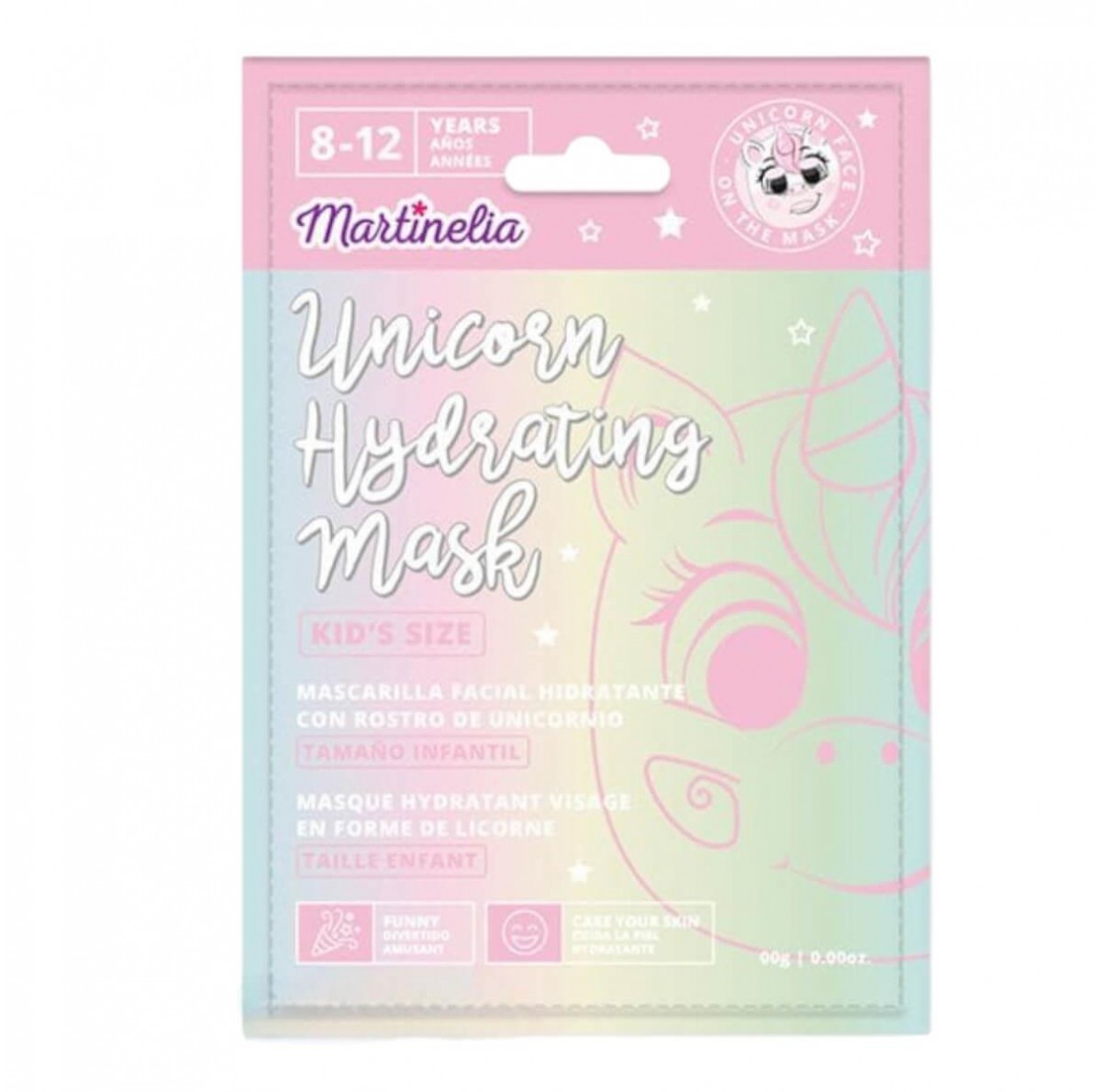 Martinelia Unicorn Face Hydrating Mask 1pcs - 23g