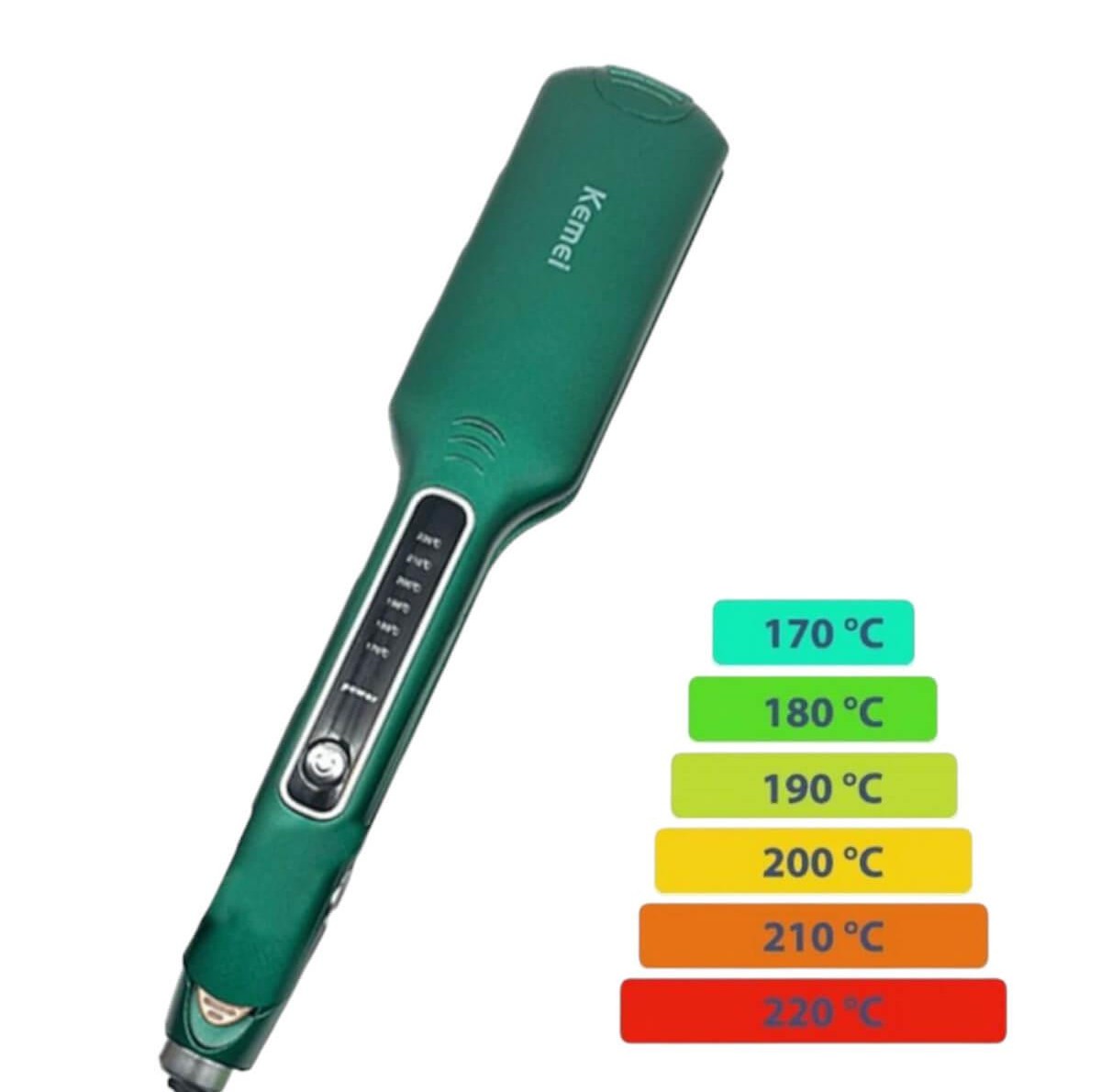 Ισιωτική μαλλιών KM-740 Kemei