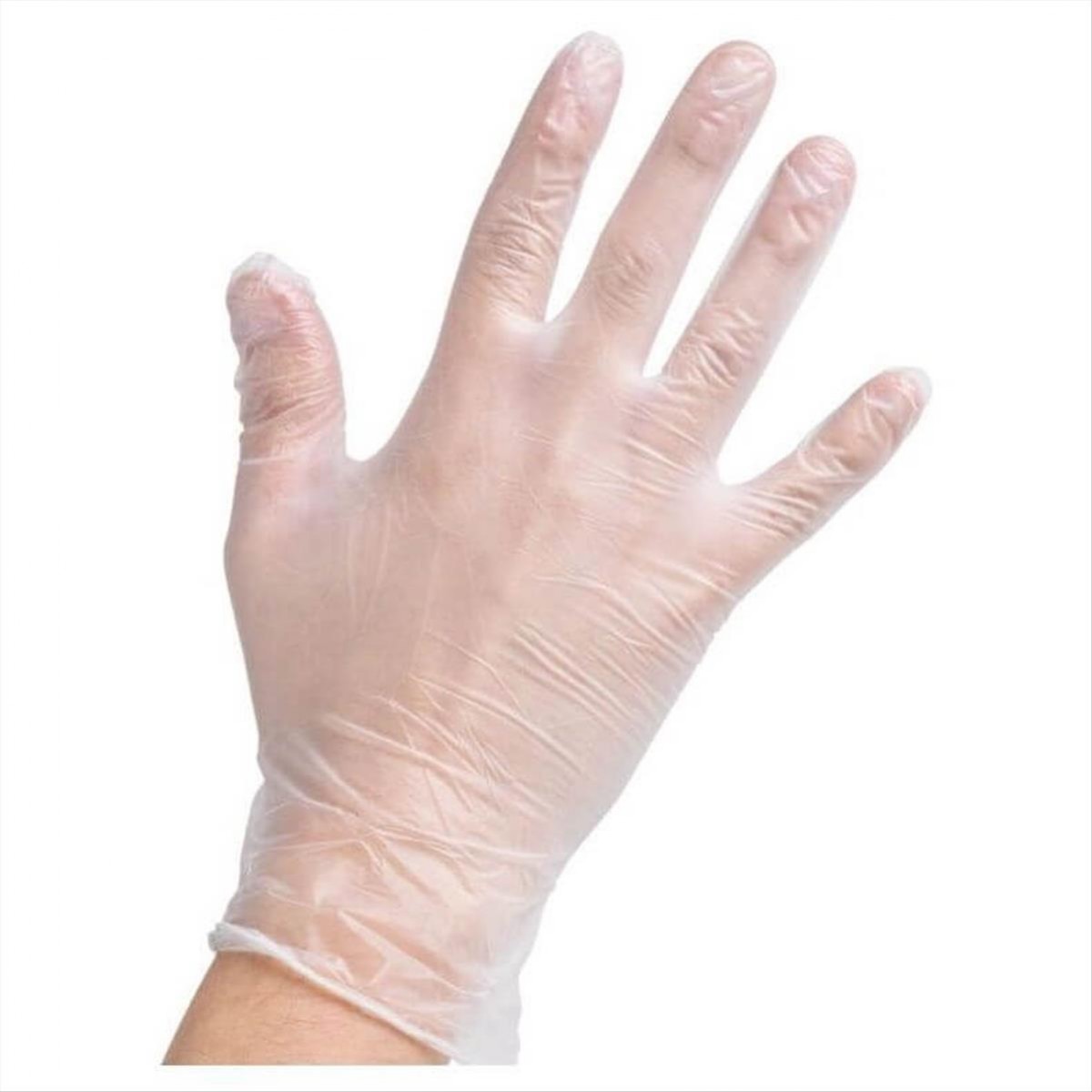 Meditrast Vinyl Gloves Clear Without Powder (Small) 100pcs