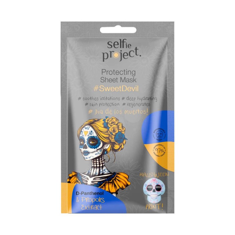 Protecting sheet mask SweetDevil Selfie Project