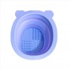 Collapsible Silicone Bowl for Cleaning Beauty Tools