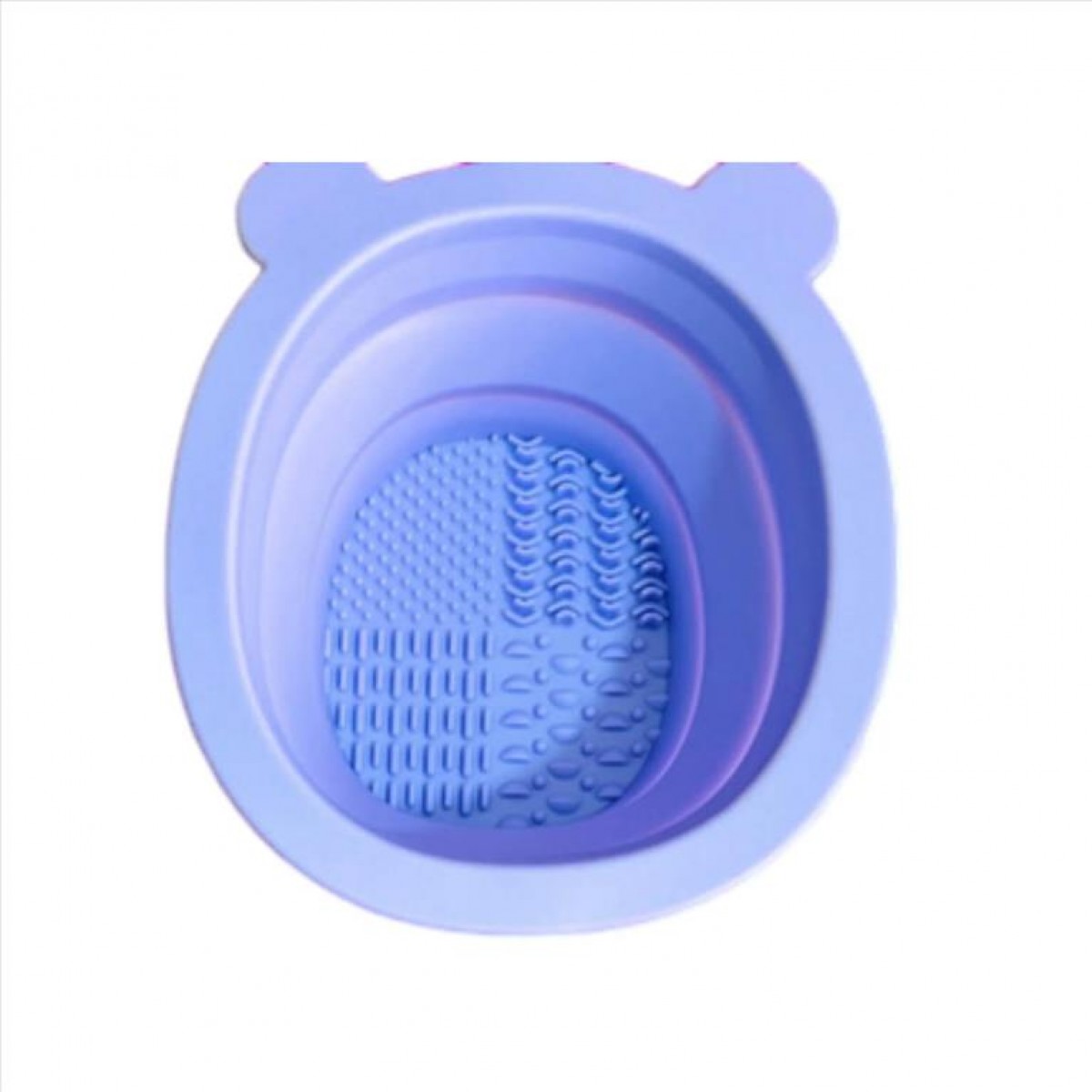 Collapsible Silicone Bowl for Cleaning Beauty Tools