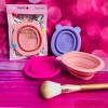 Collapsible Silicone Bowl for Cleaning Beauty Tools