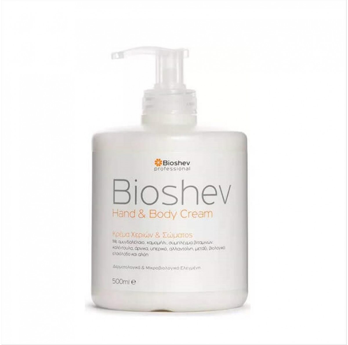 Bioshev Hand & Body Cream 500ml