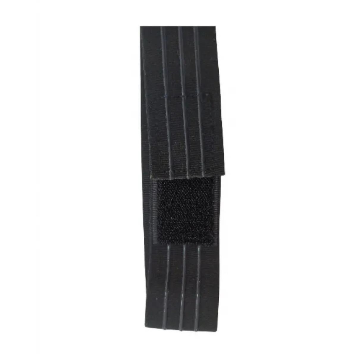 Elastic Hair Band with Scratches Black RoRo
