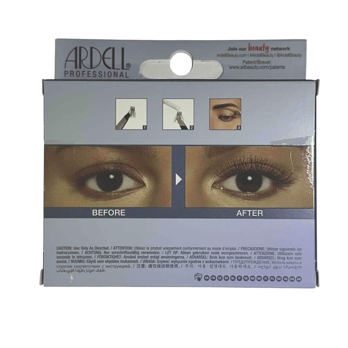 Ardell Knotted Flare Trios Black Eyelashes