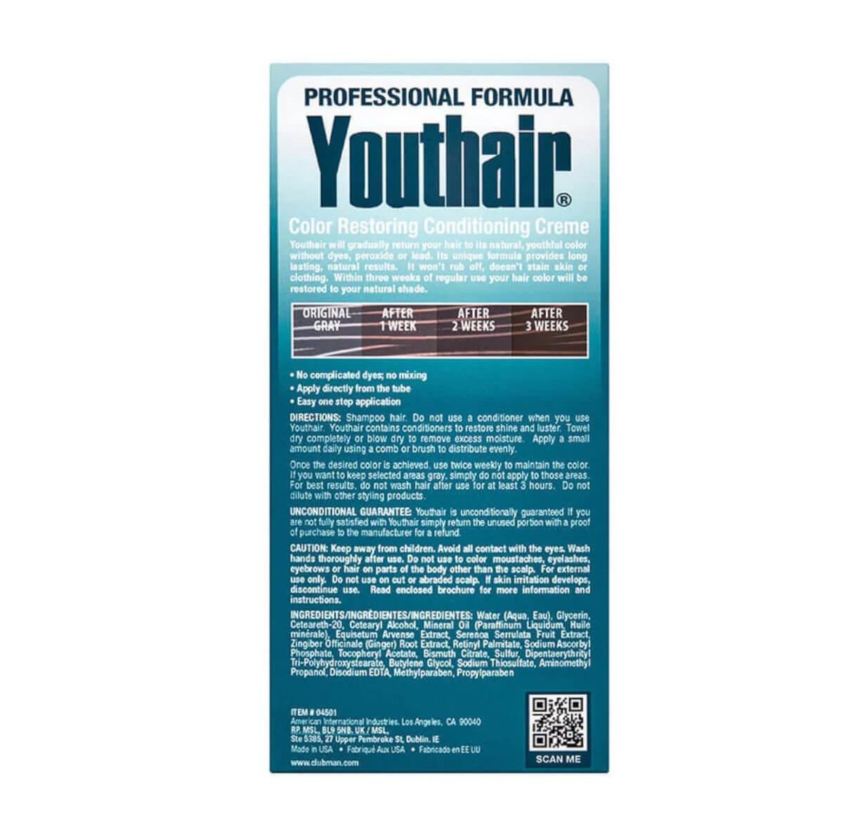 Color Restoring Conditioning Creme Youthair 106ml